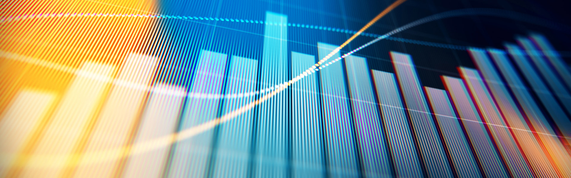 A pixaled verision of a generic bar chart.