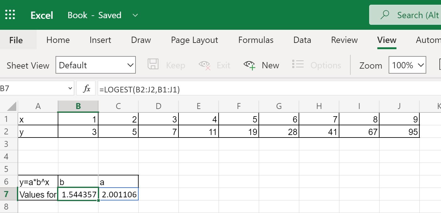 3.4 Modeling Exponential Relationships with Regression